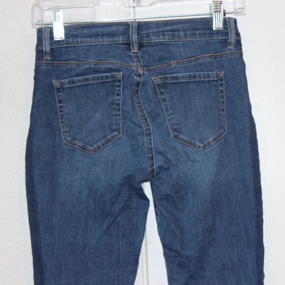 Pacsun High Rise Ankle Jegging Super Stretch Blue Jeans Women Size 25 - Picture 9 of 12